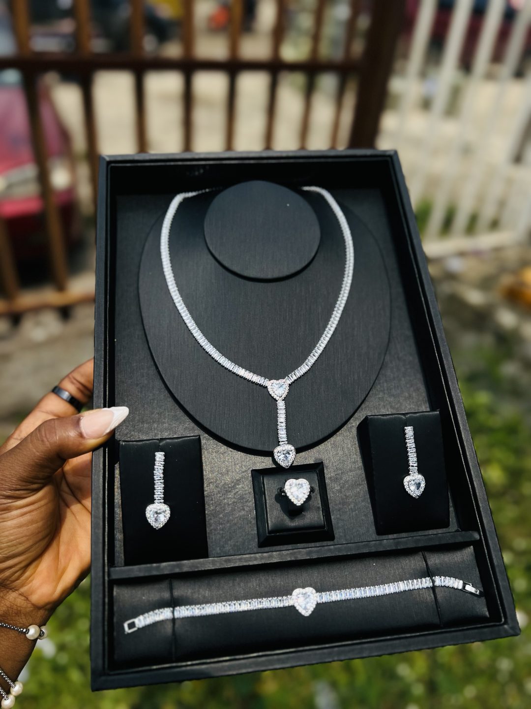 006 Zirconia bridal set