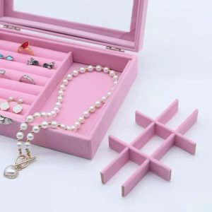 Pink single acrylic organizer