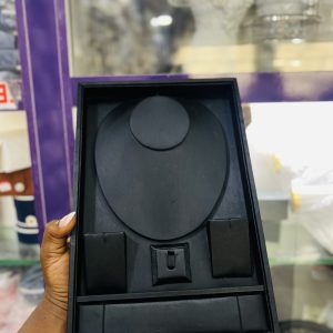 Black jewelry display board