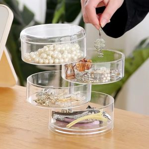 Acrylic simple jewelry organizer