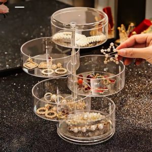 Acrylic simple jewelry organizer