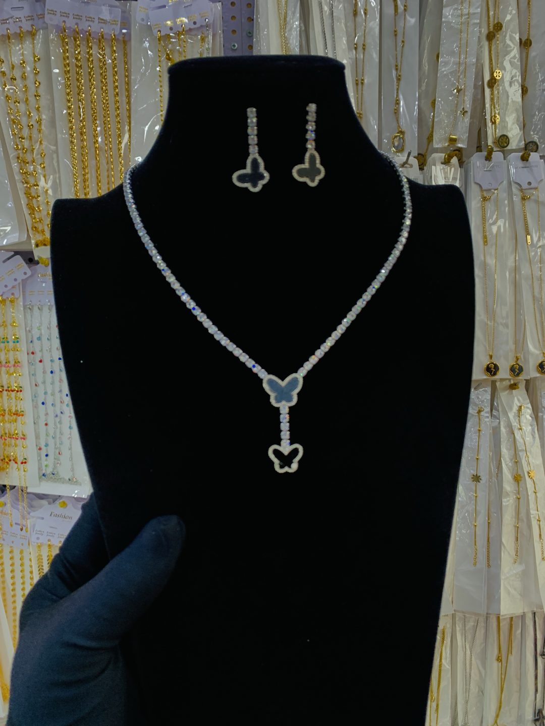 Marvel Silver necklace set