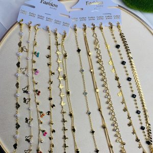 A dozen of anklets