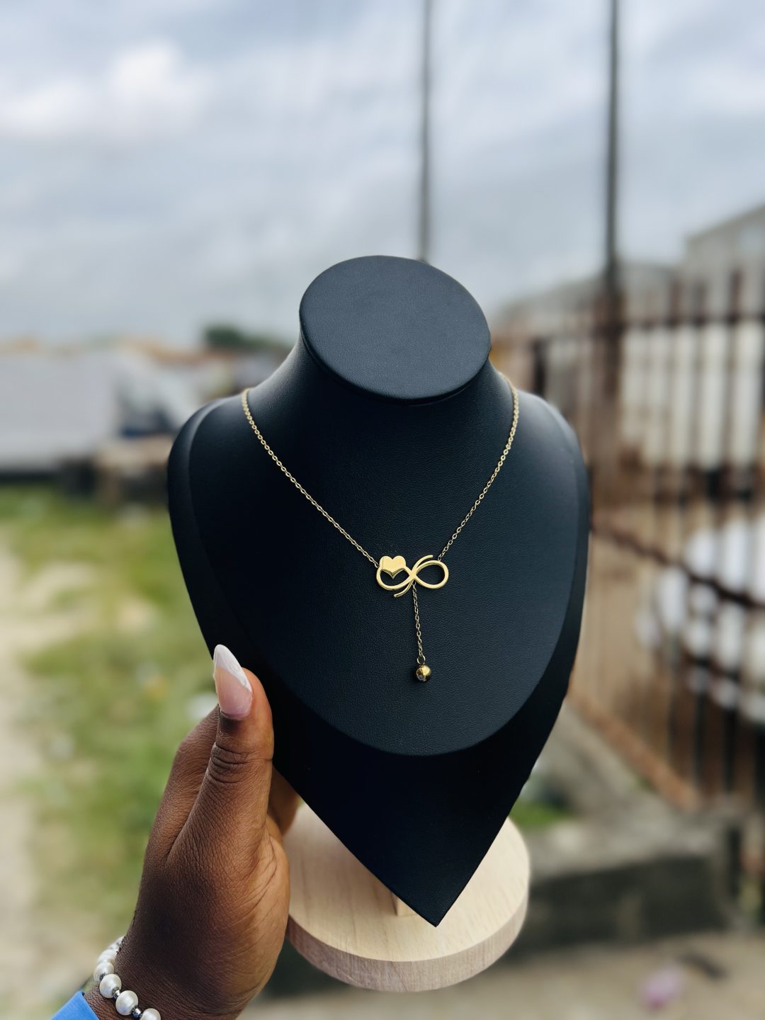 Stainless Steel love necklace 001