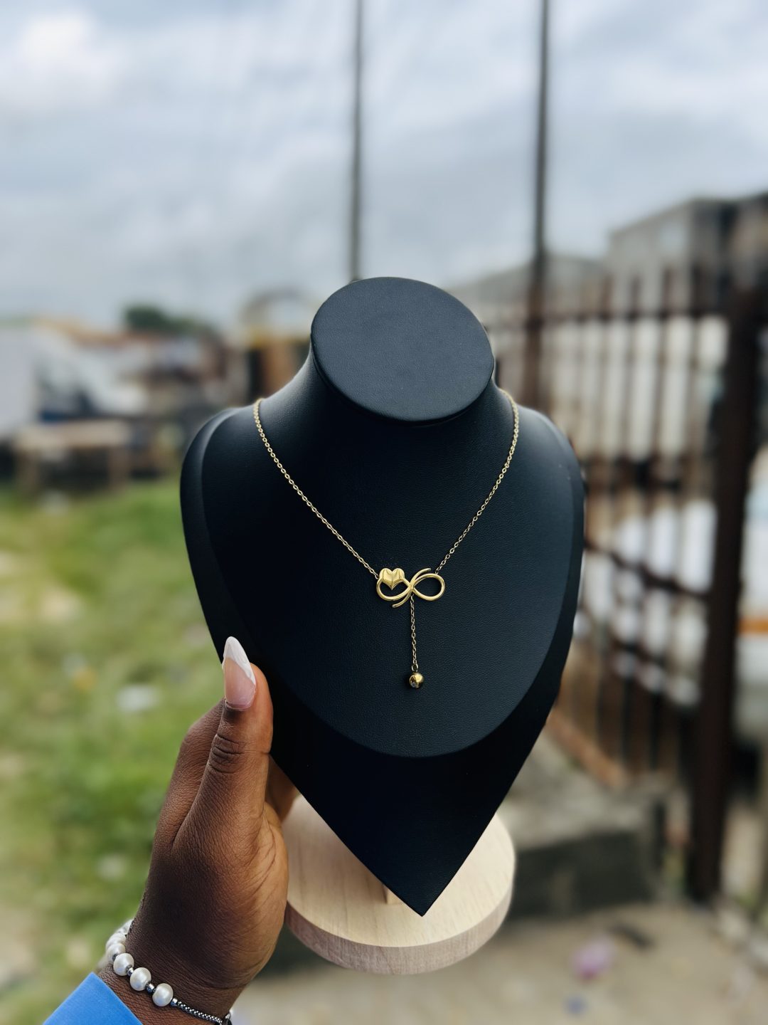 Stainless Steel love necklace 001 - Image 3