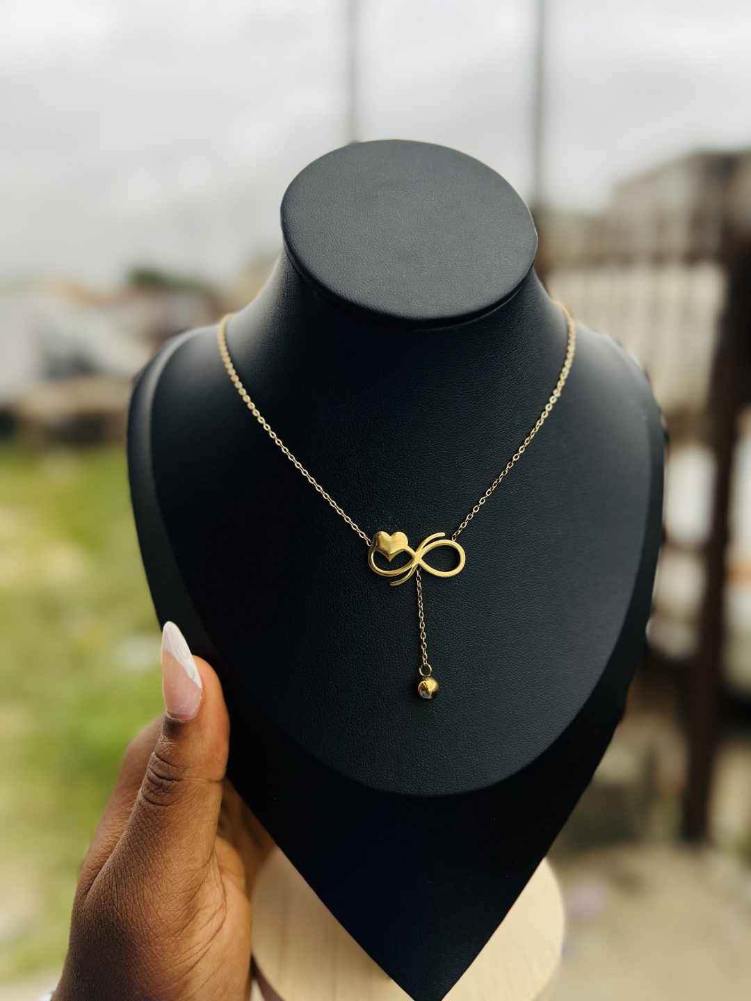 Stainless Steel love necklace 001 - Image 2
