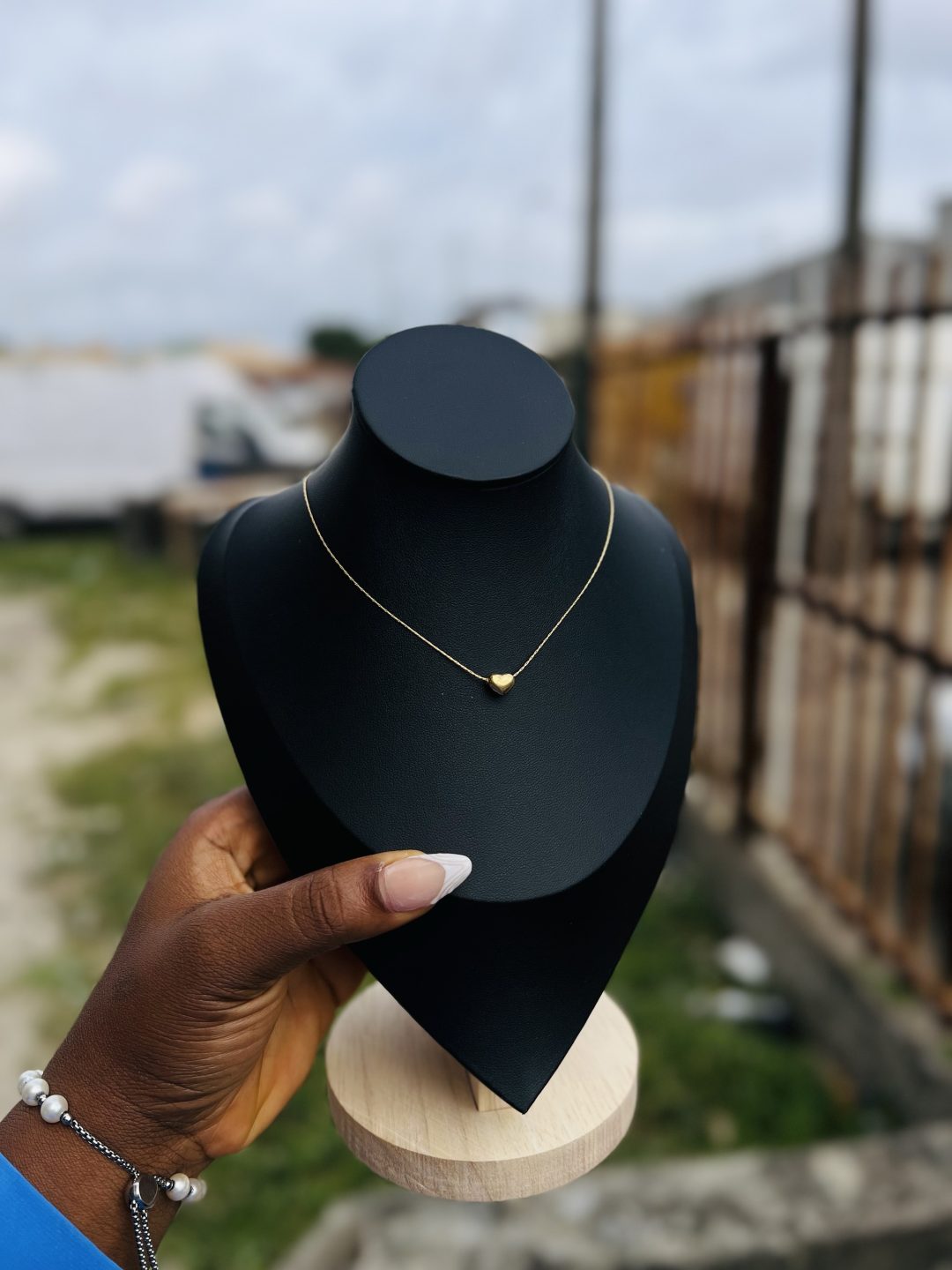 Stainless Steel love necklace 006