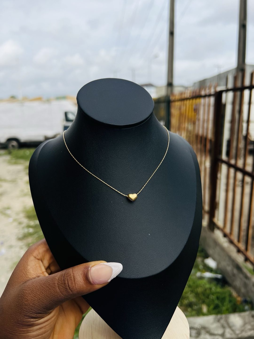 Stainless Steel love necklace 006 - Image 3