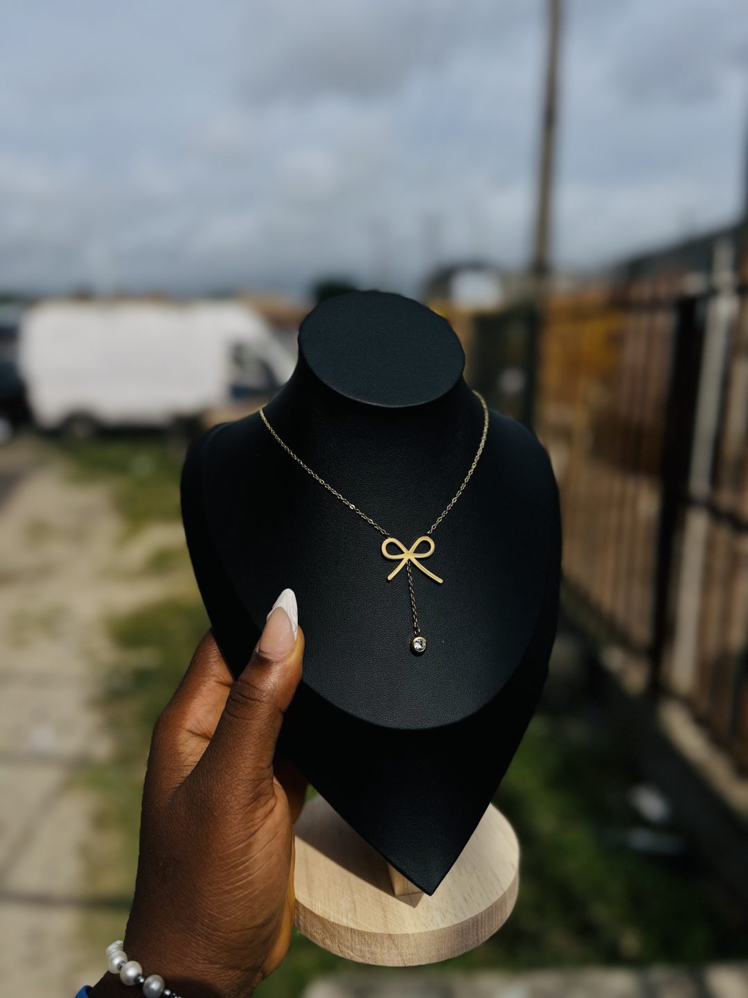 Stainless Steel love necklace 007 - Image 2