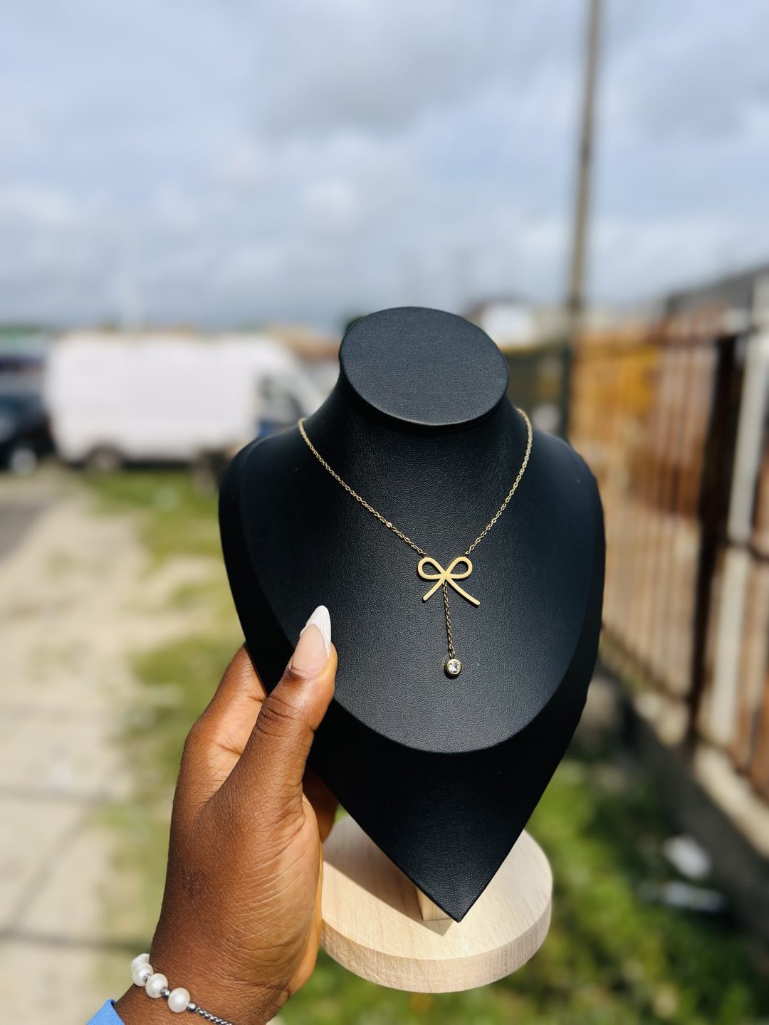 Stainless Steel love necklace 007