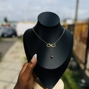 Stainless Steel infinity necklace 008