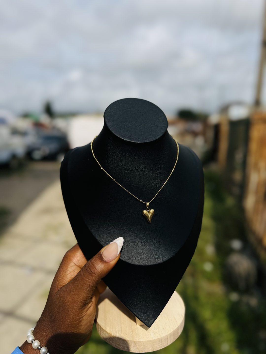 Stainless Steel love necklace 011