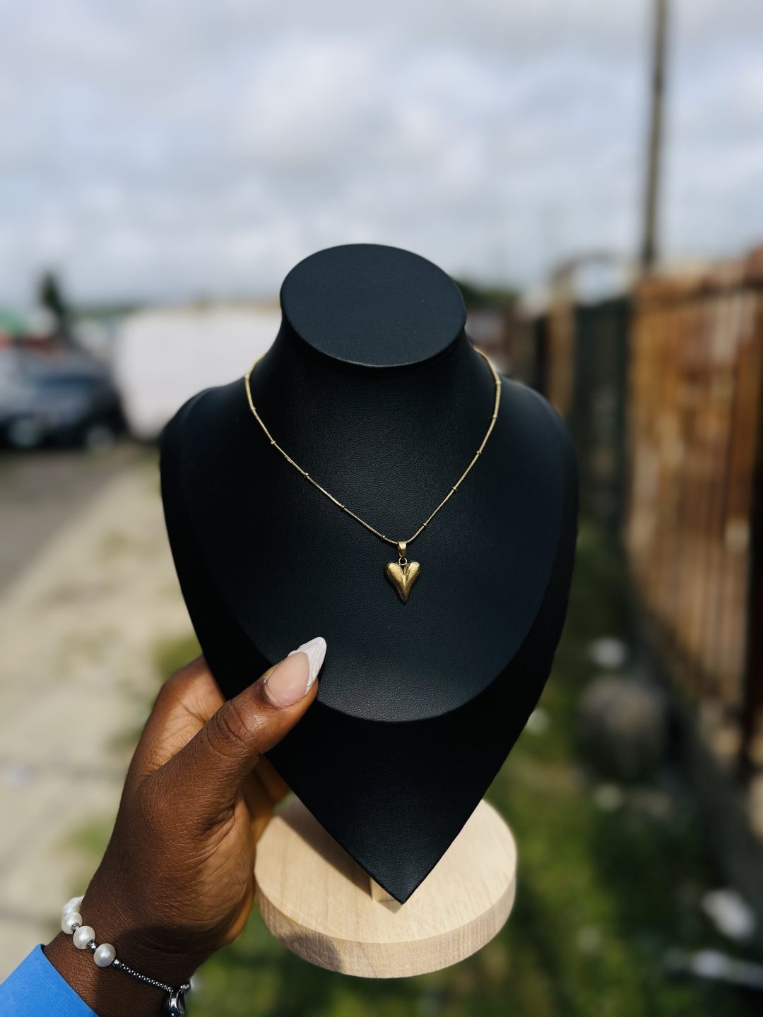 Stainless Steel love necklace 011 - Image 2