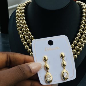 MD stoned earrings