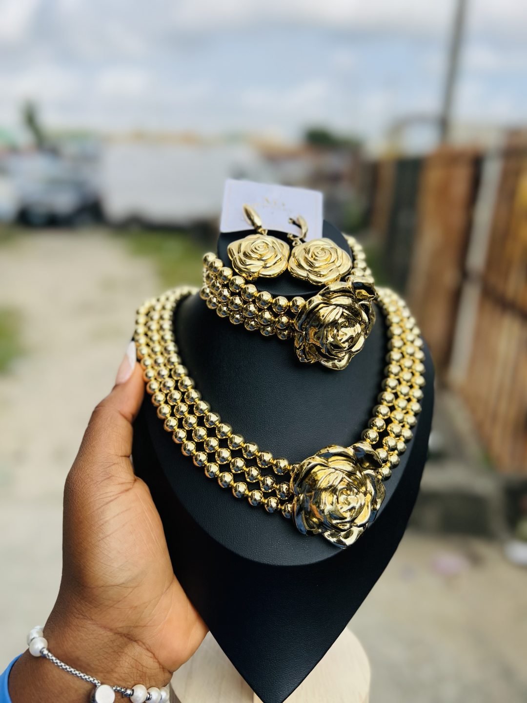 Md gold beaded set - Image 6