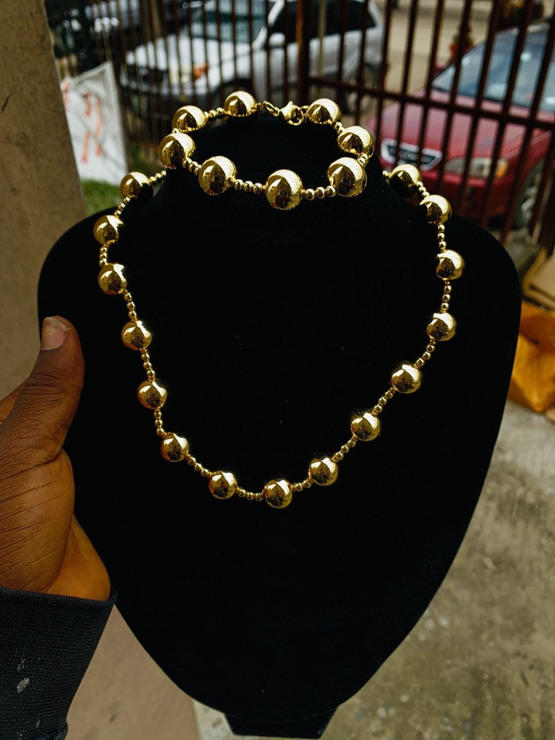Wings Dream gold bead ball