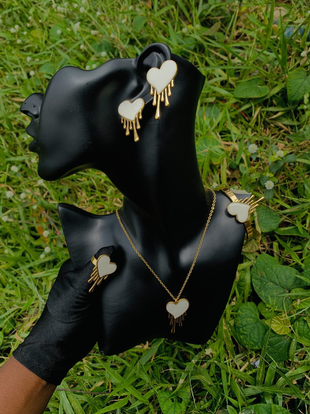 Gold/white steel set 005 - Image 4