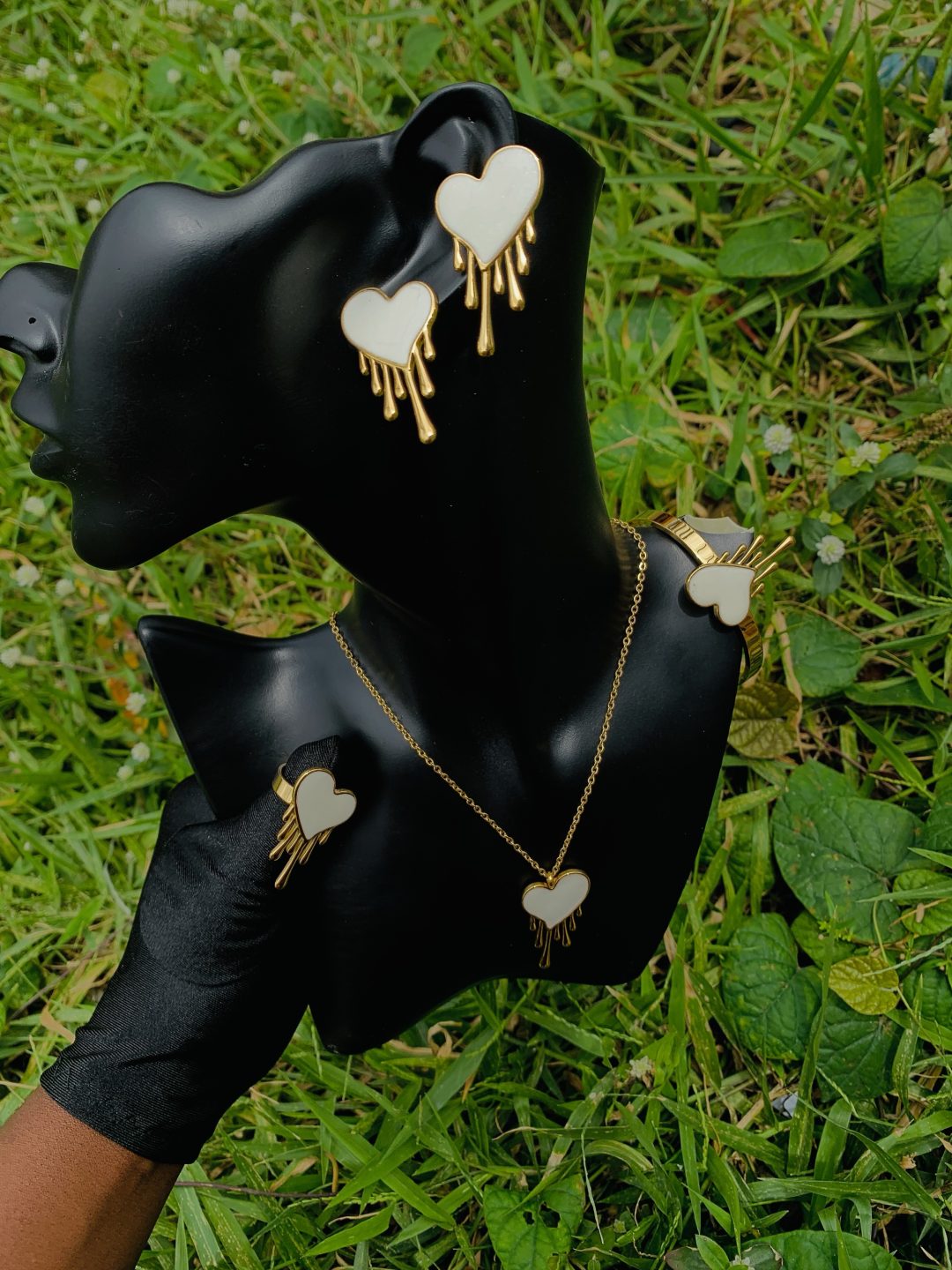 Gold/white steel set 005 - Image 3