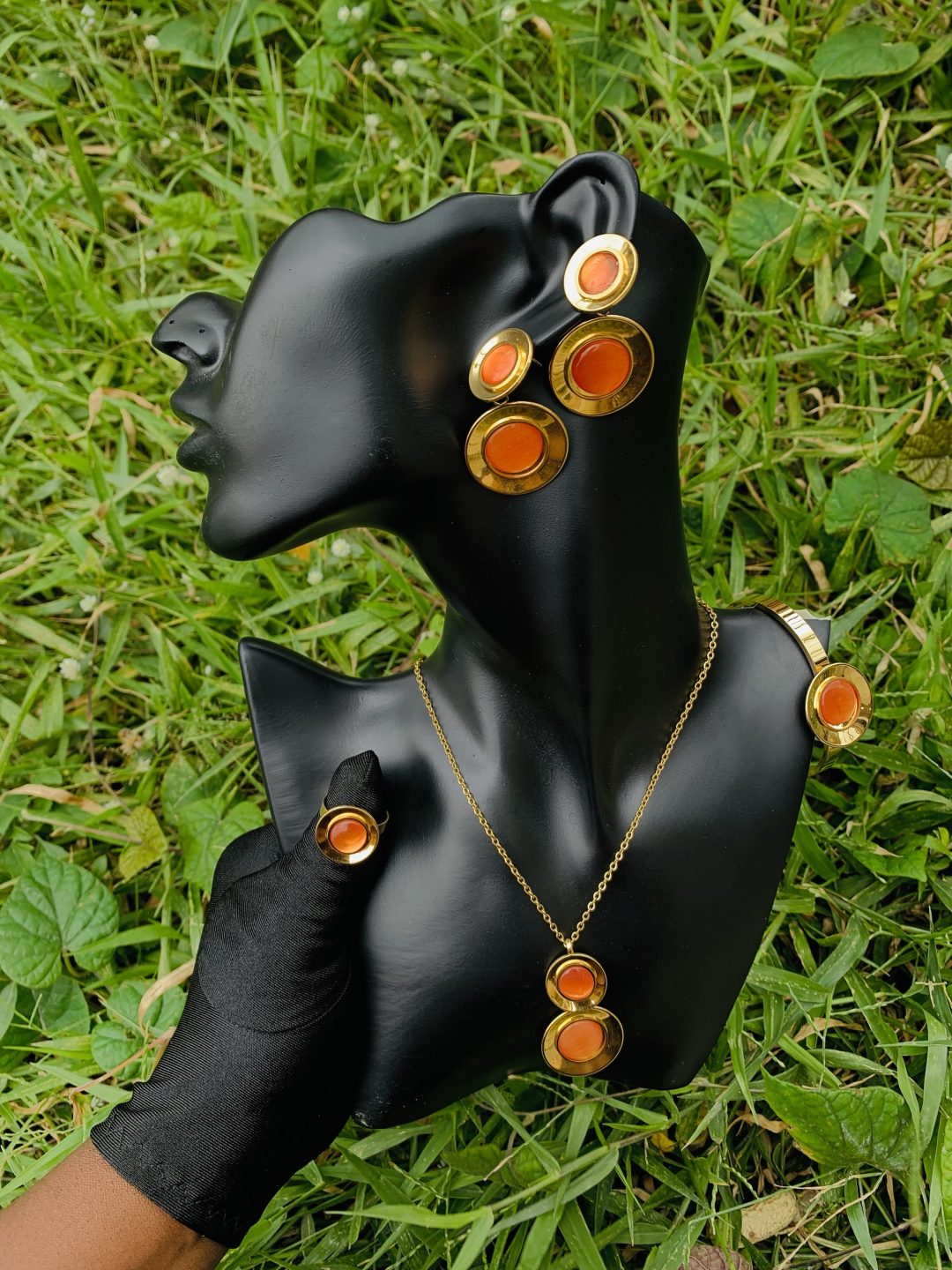 Gold/orange steel set 006 - Image 4