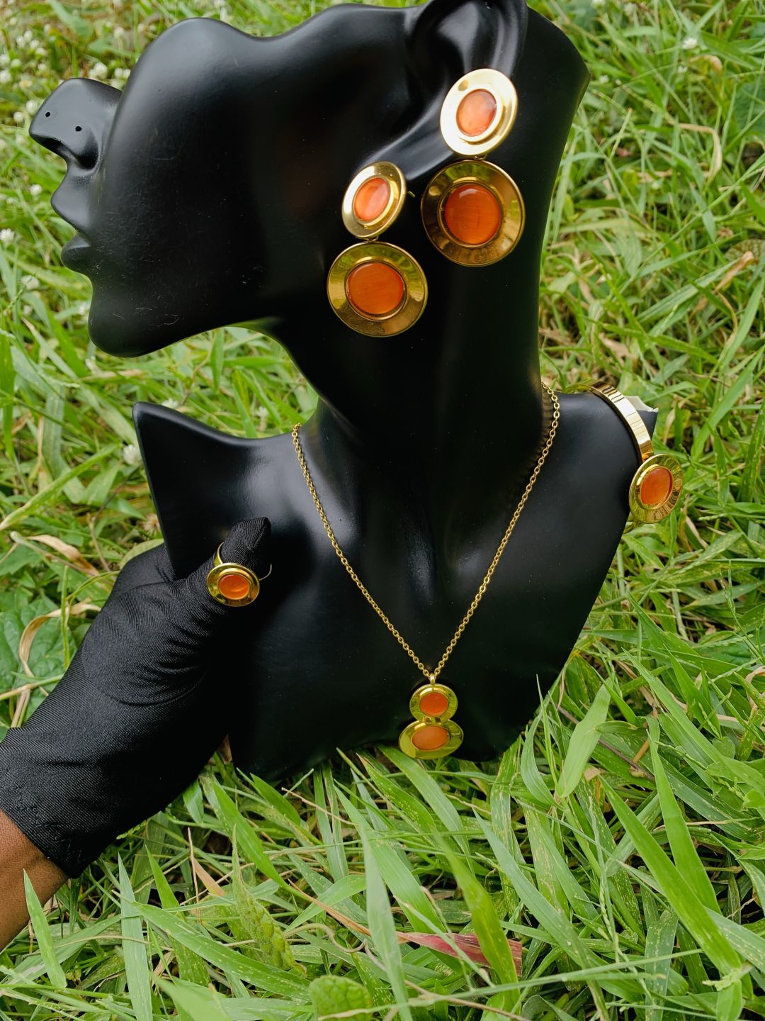 Gold/orange steel set 006 - Image 3