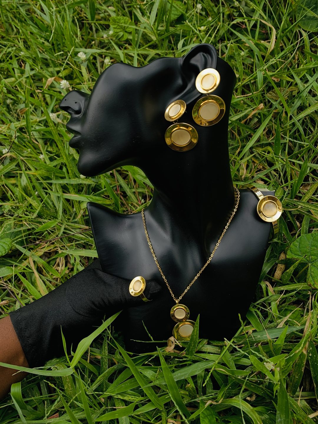 Gold/white steel set 007 - Image 4
