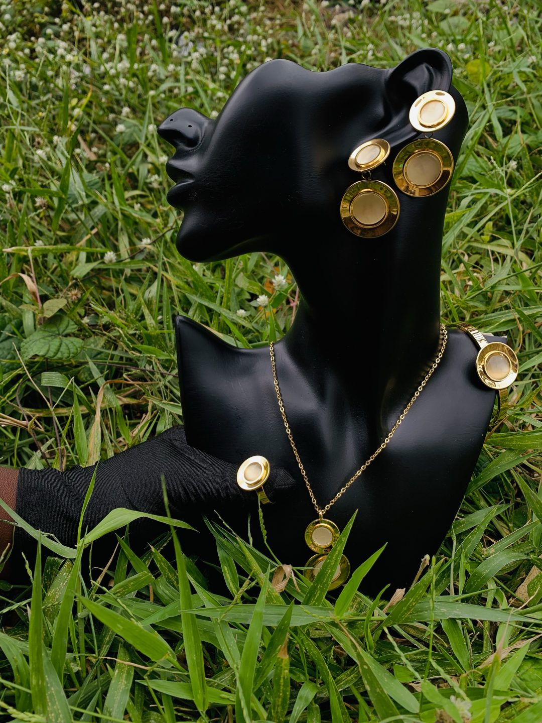 Gold/white steel set 007 - Image 3