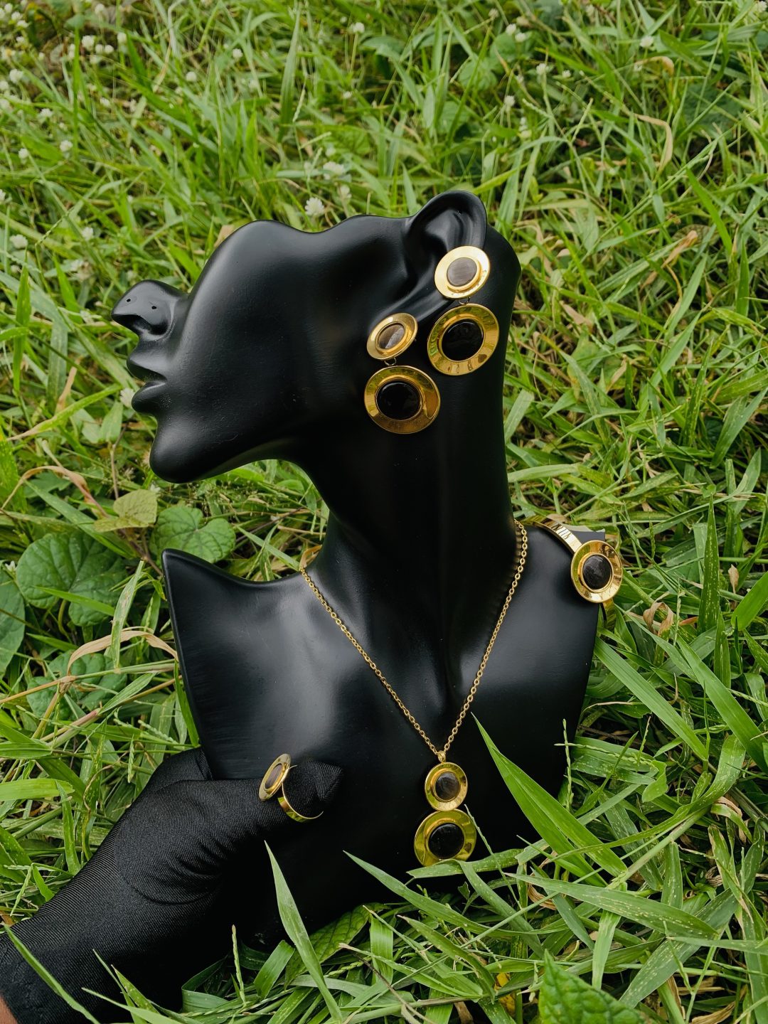 Gold/black steel set 009 - Image 6