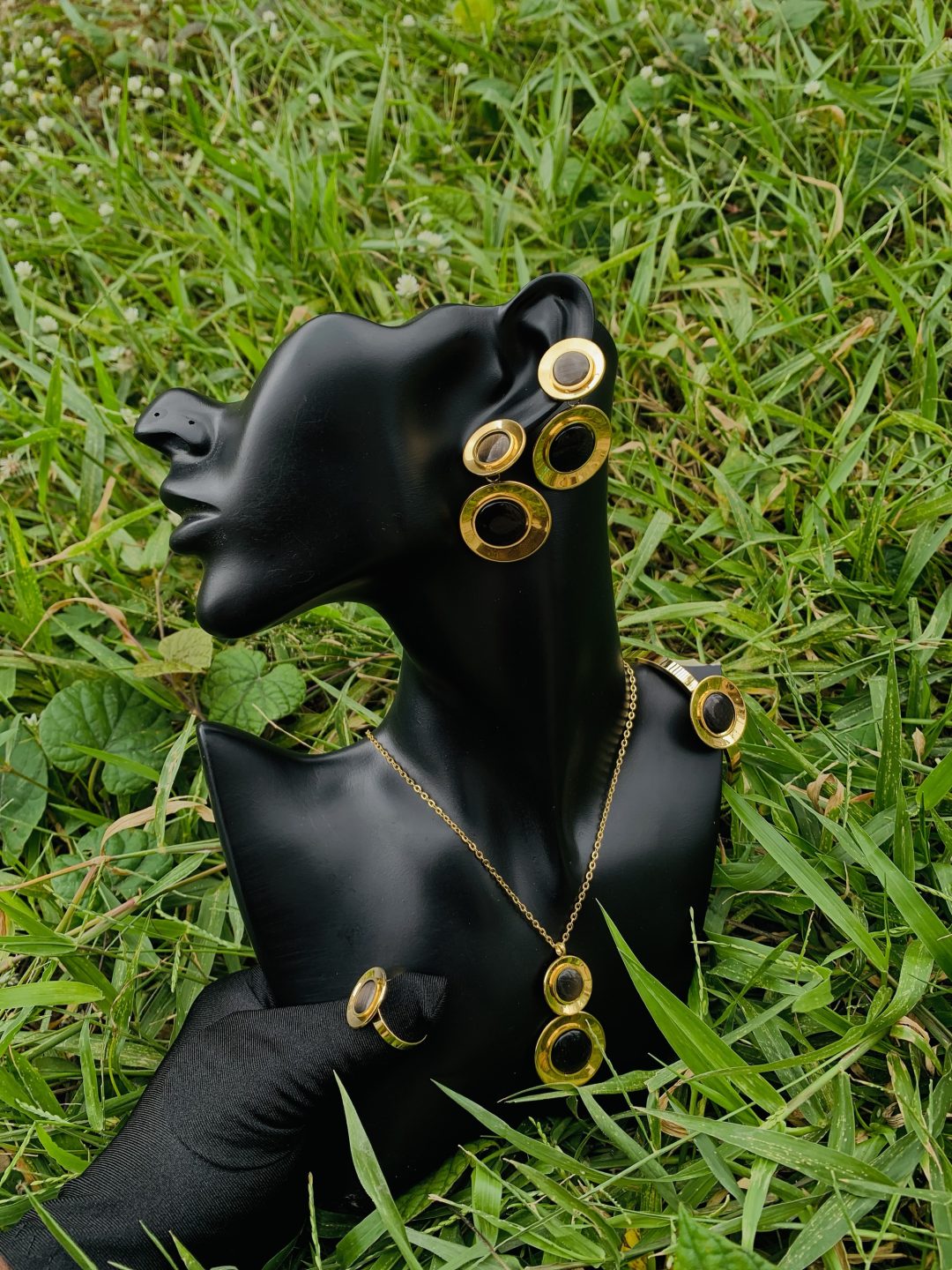 Gold/black steel set 009 - Image 5