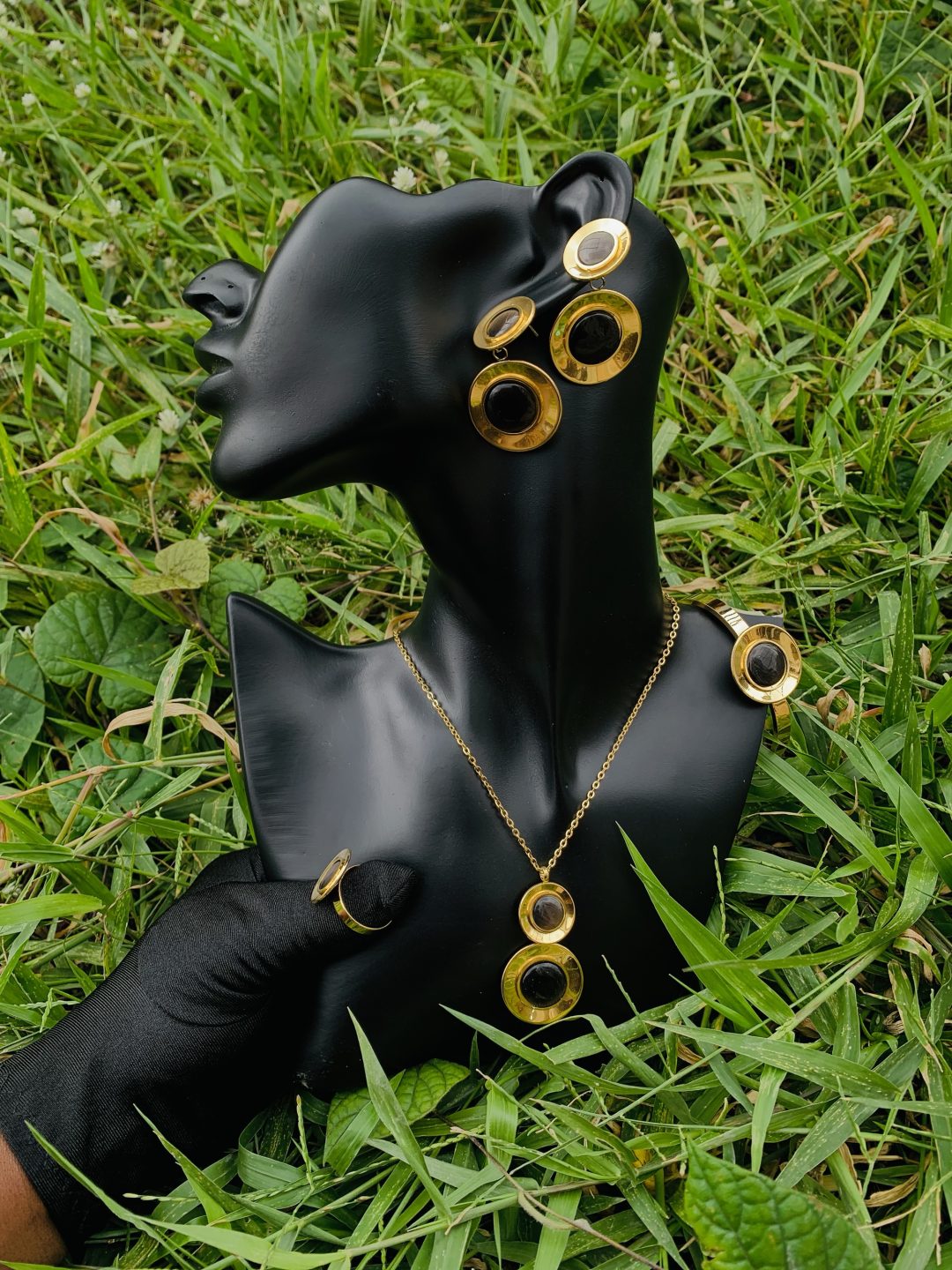 Gold/black steel set 009 - Image 4