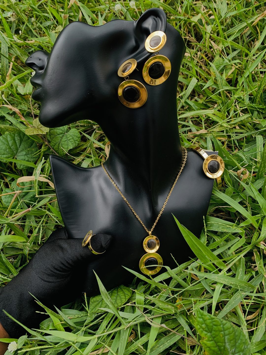 Gold/black steel set 009 - Image 3