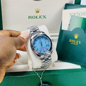 Rolex Blue oysters male watch with exact box and bag!