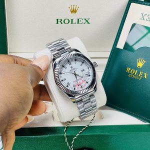Rolex silver oysters male watch with exact box and bag!