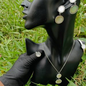 Silver steel set 018