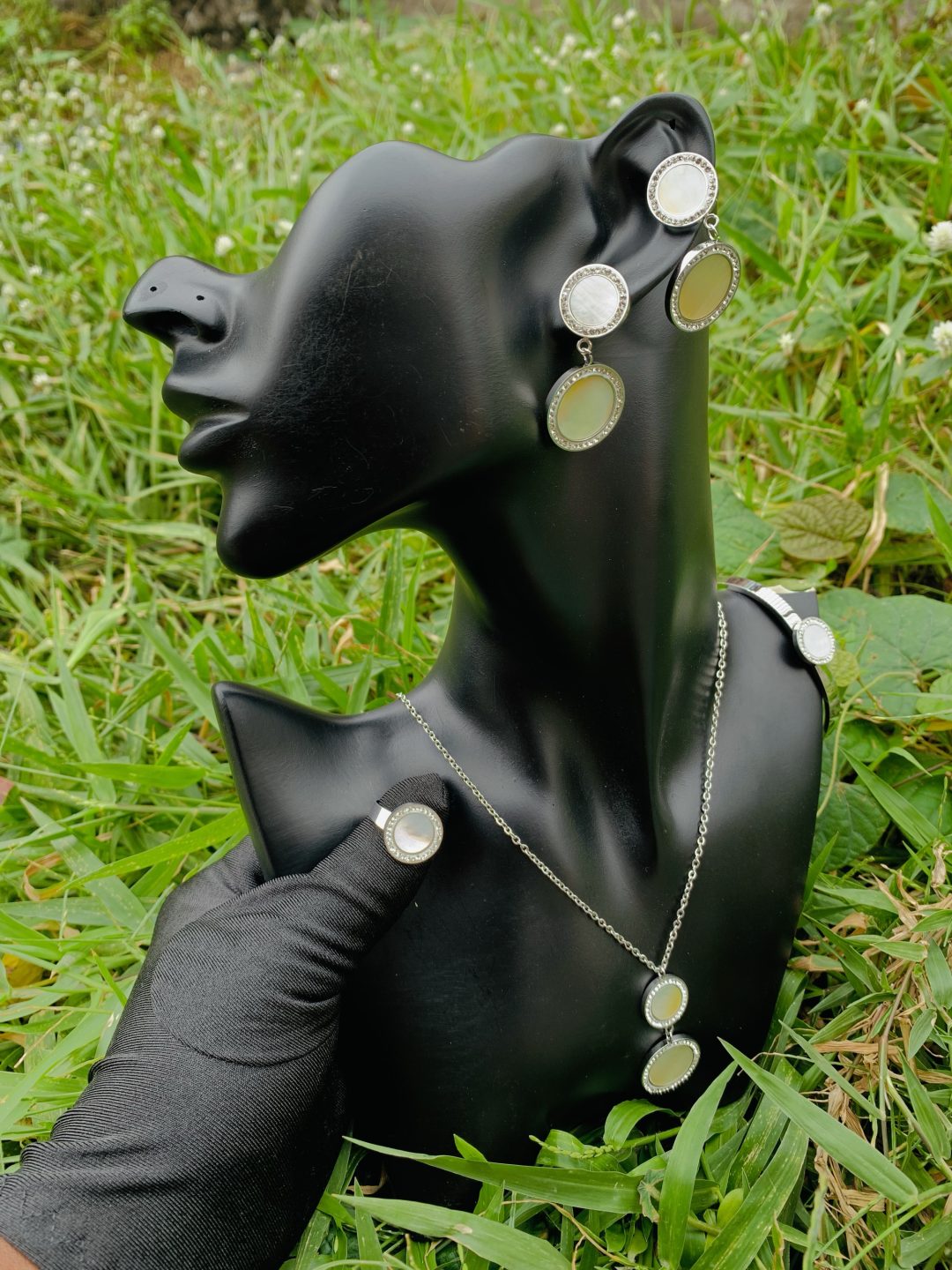 Silver steel set 018 - Image 2
