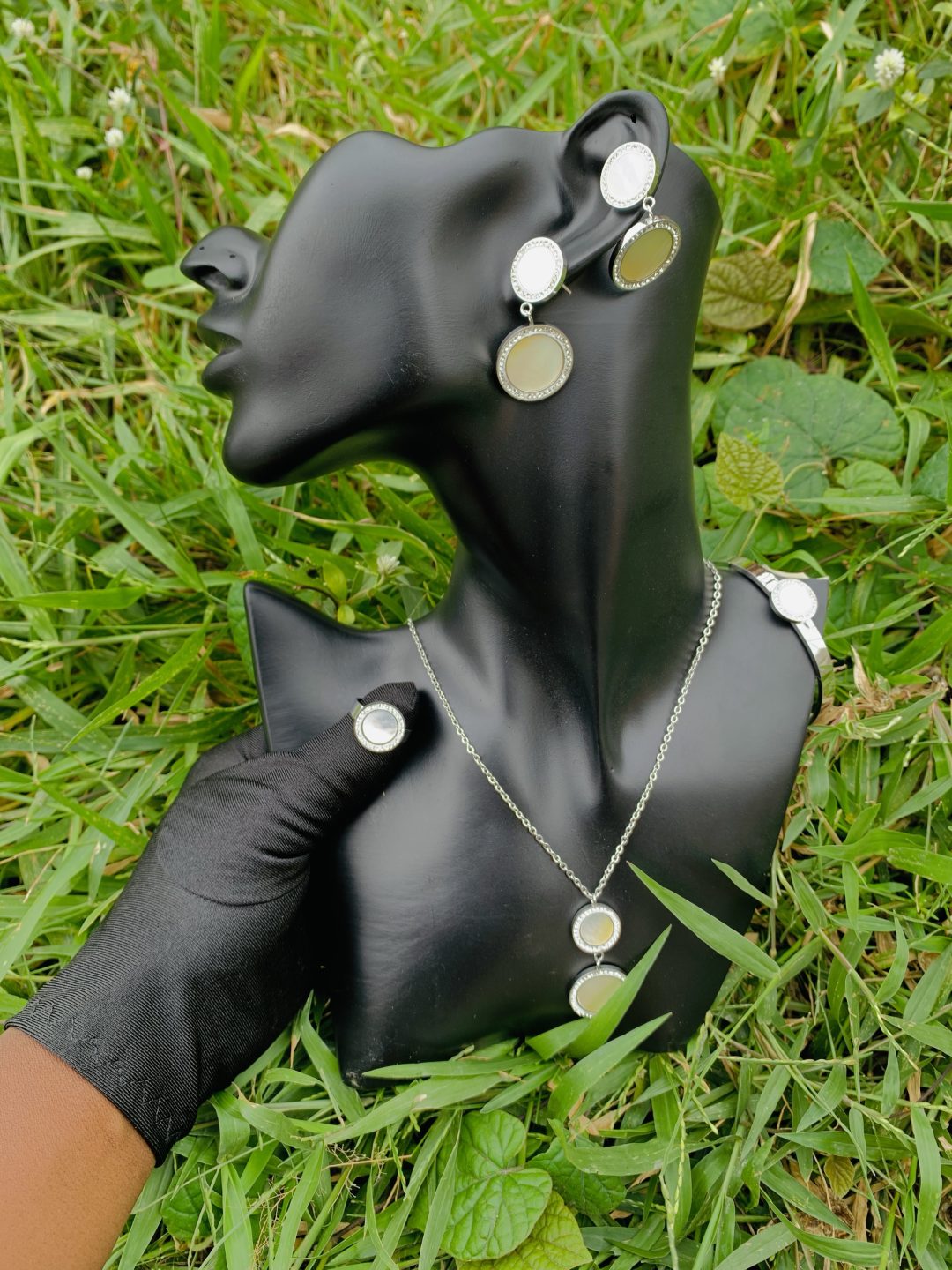 Silver steel set 018 - Image 3