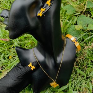Gold/Yellow herms steel set
