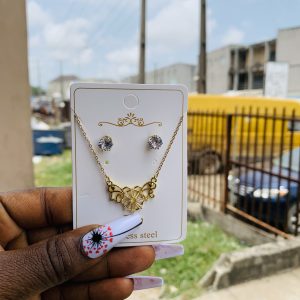 Fashion necklace and earrings 003