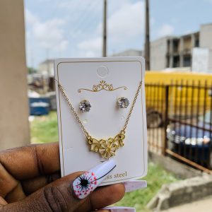 Fashion necklace and earrings 003