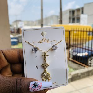 Fashion necklace and earrings 005