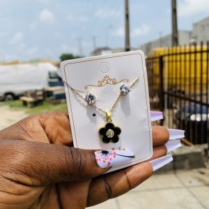 Fashion necklace and earrings 013