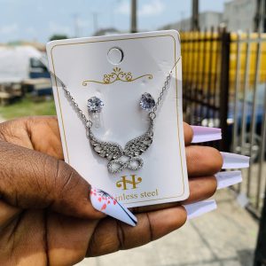 Fashion necklace and earrings 014