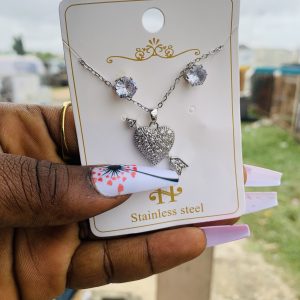 Fashion necklace and earrings 027