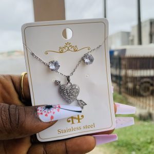 Fashion necklace and earrings 027