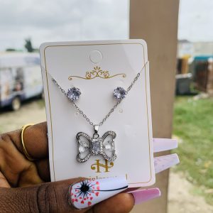 Fashion necklace and earrings 030