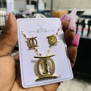 Gold Circle steel set