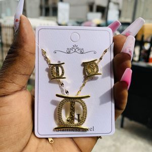 Gold Circle steel set