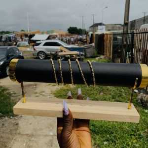 5 roll MD gold spiral bangle