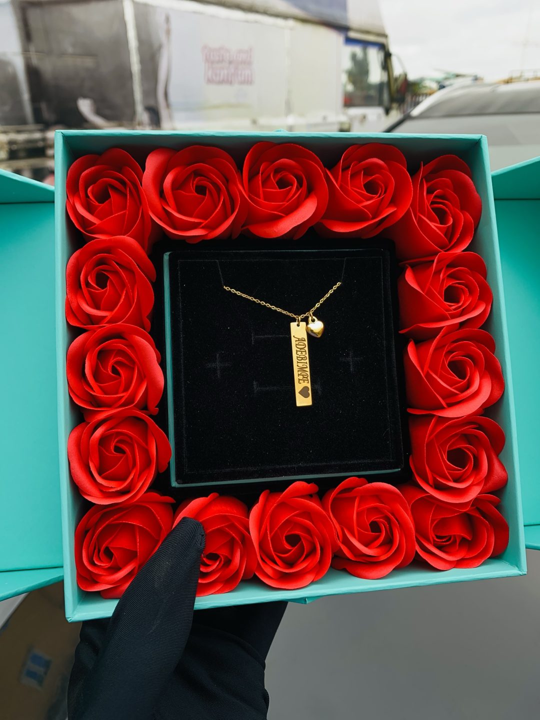 Engraved necklace comes with exact box - Image 4