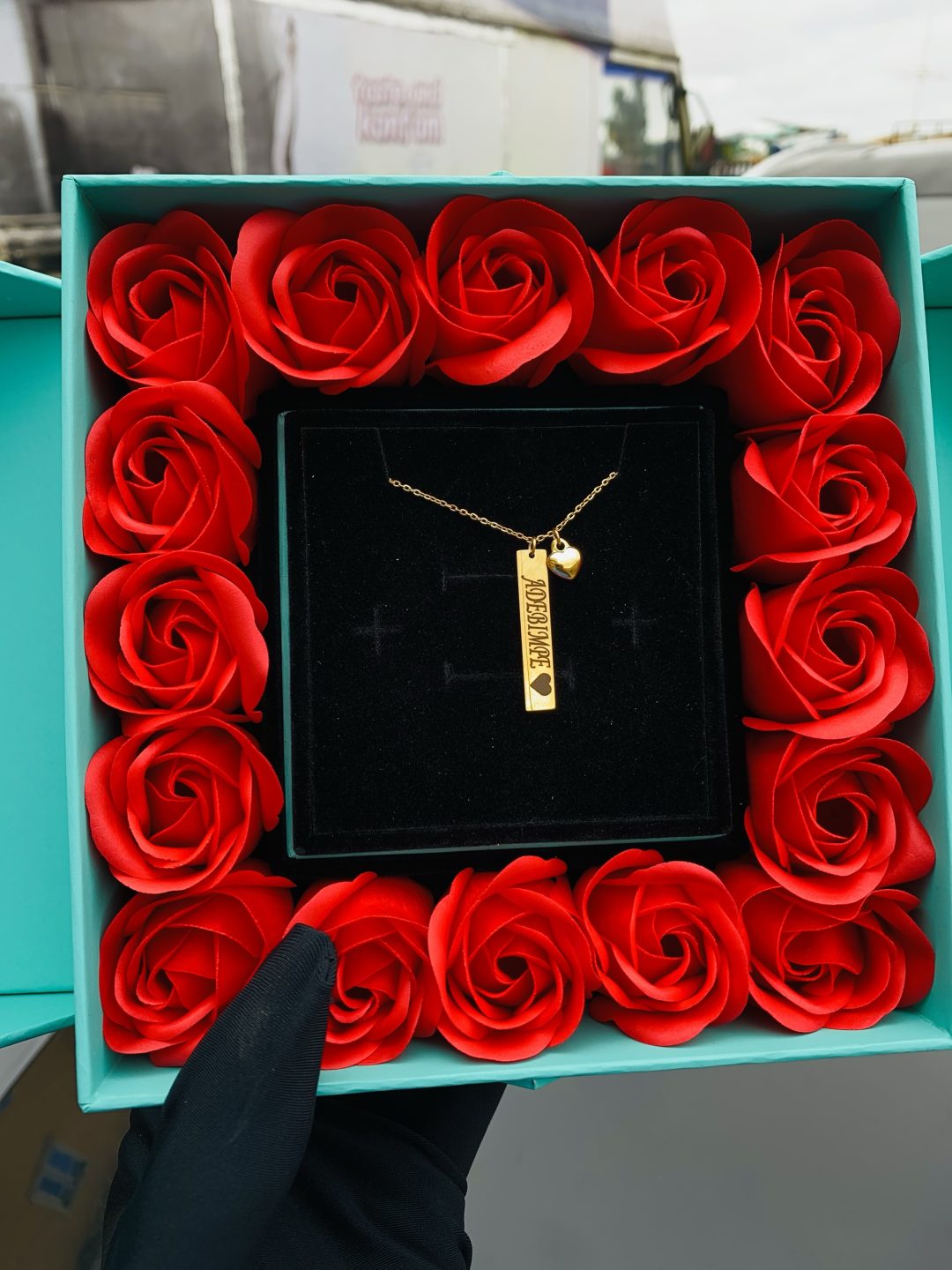 Engraved necklace comes with exact box - Image 2