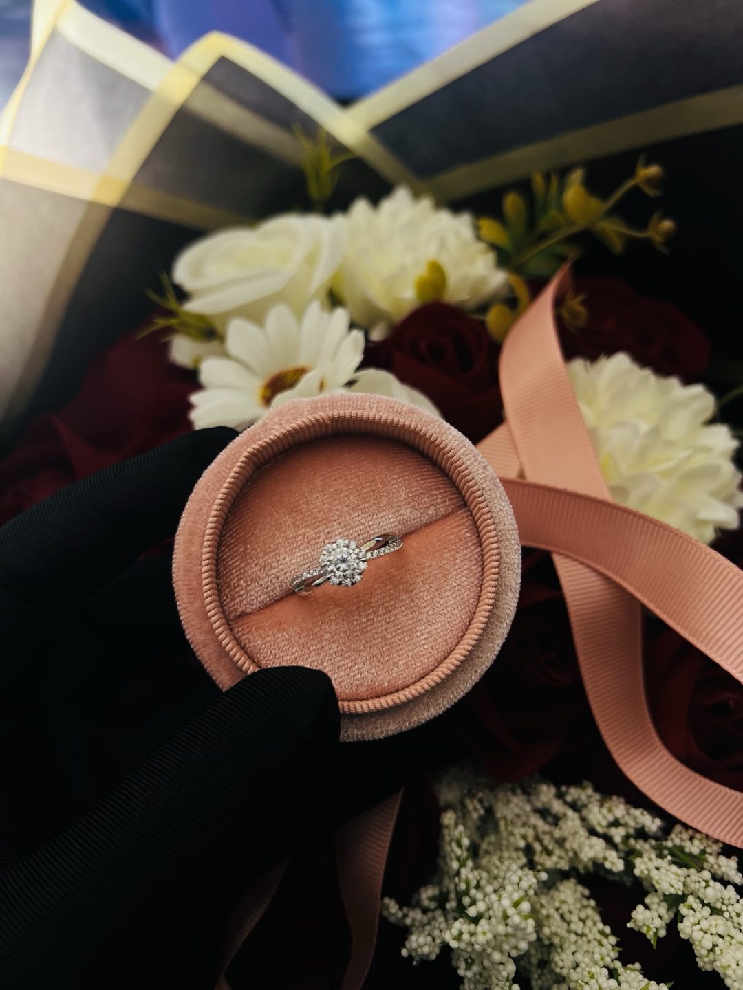 Moissanite ring 004 - Image 2